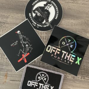 OFF THE X Sticker & Patch Bundle