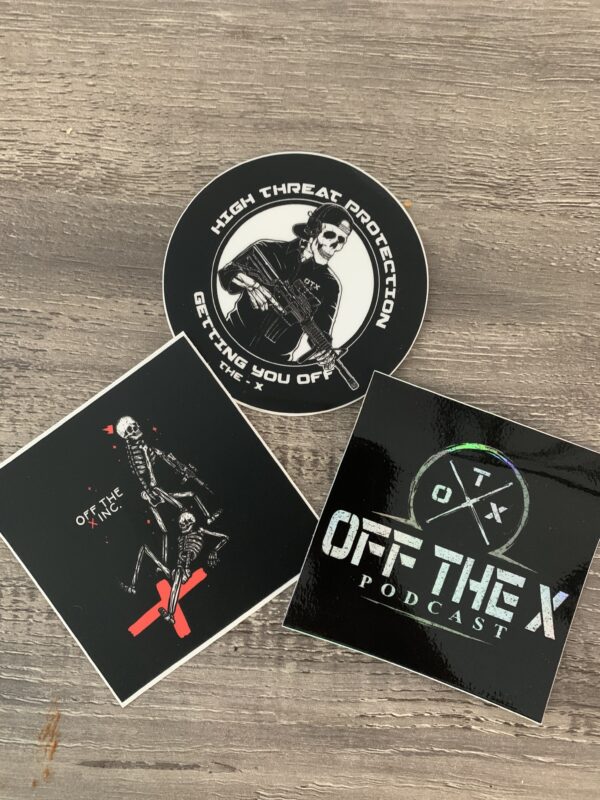 OFF THE X Sticker Combo