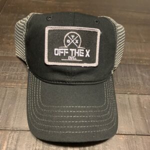 Off The X "Security Contractor" Style Black & Gray Hat