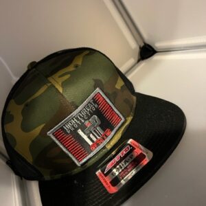 Woodland Camo "Otto Snap" Hat w/ High Threat Protection Patch